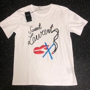 New with tag Saint Laurent Tee Shirt